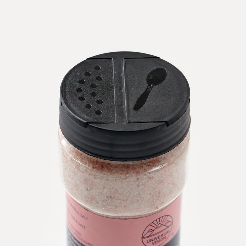 Himalayan Crystal Salt Fine 454g (16oz) Shaker